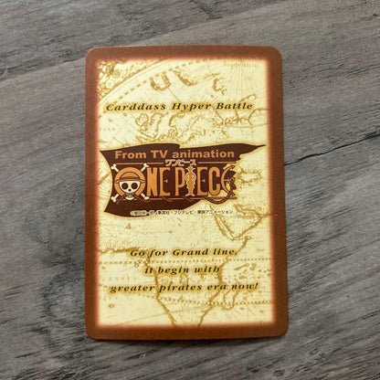 One Piece Hyper Battle Luffy Crew Embers trading card Japanese edition by Carddass