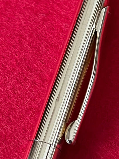Cross Century 18K Gold Ballpoint Pen Made in USA Model No.8032 with Case — Japan Import