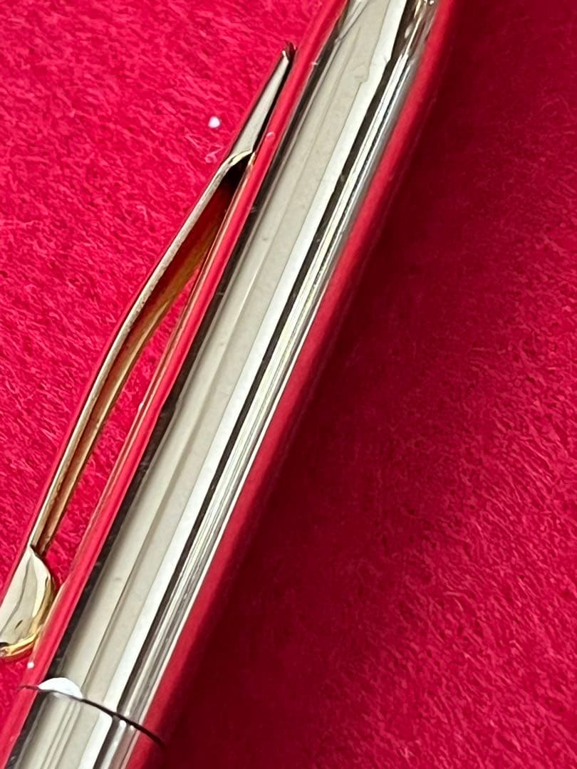 Cross Century 18K Gold Ballpoint Pen Made in USA Model No.8032 with Case — Japan Import