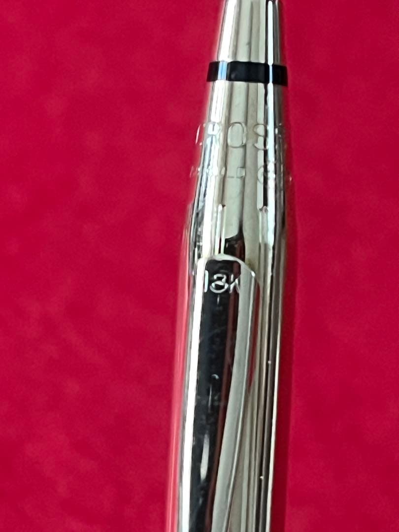 Cross Century 18K Gold Ballpoint Pen Made in USA Model No.8032 with Case — Japan Import
