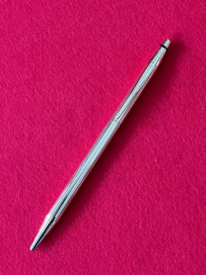 Cross Century 18K Gold Ballpoint Pen Made in USA Model No.8032 with Case — Japan Import