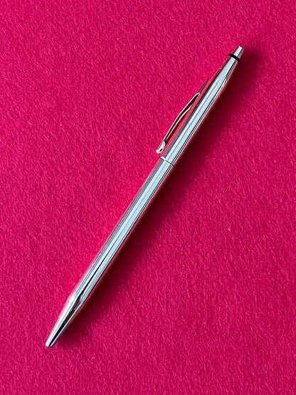 Cross Century 18K Gold Ballpoint Pen Made in USA Model No.8032 with Case — Japan Import