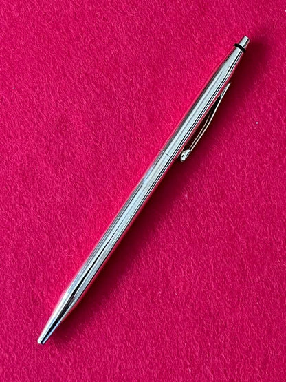 Cross Century 18K Gold Ballpoint Pen Made in USA Model No.8032 with Case — Japan Import