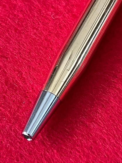 Cross Century 18K Gold Ballpoint Pen Made in USA Model No.8032 with Case — Japan Import