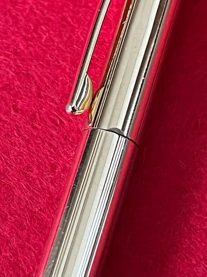 Cross Century 18K Gold Ballpoint Pen Made in USA Model No.8032 with Case — Japan Import