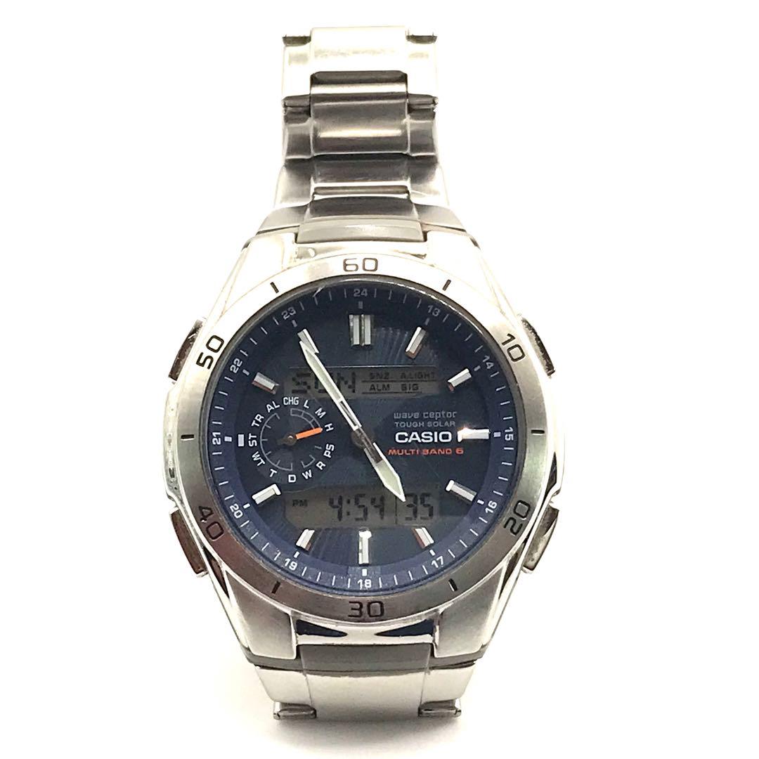 Casio Wave Ceptor Radio Solar Men's Watch Model WVA-M650D-2AJF — Japan Import