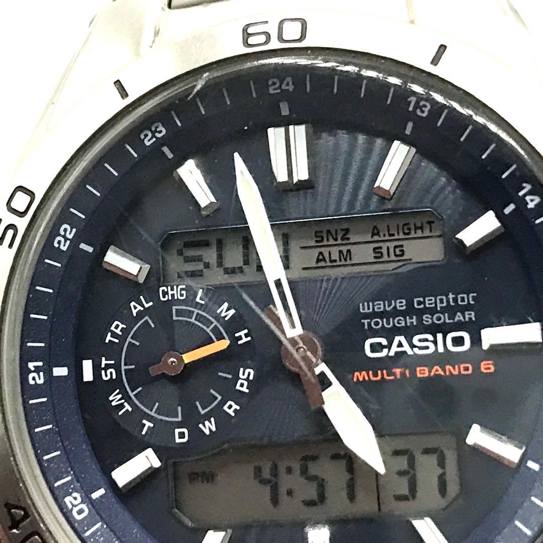 Casio Wave Ceptor Radio Solar Men's Watch Model WVA-M650D-2AJF — Japan Import
