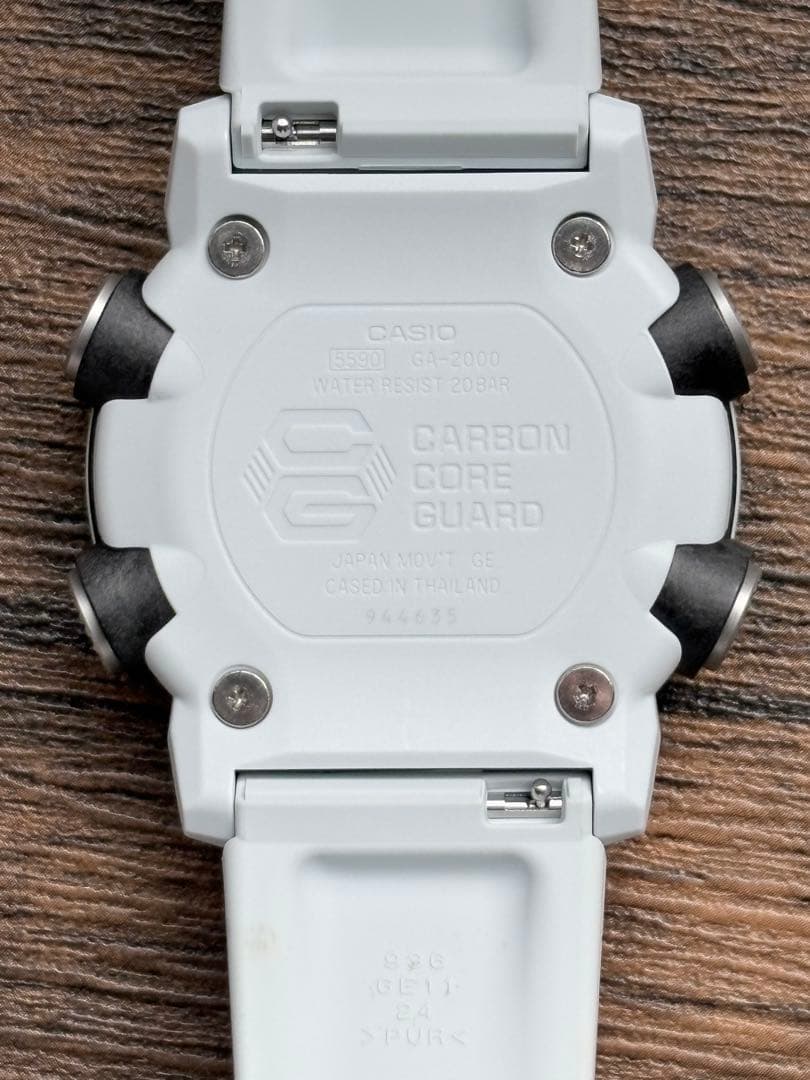 Casio G-Shock GA-2000S-7AJF Light Gray Watch Japan Import