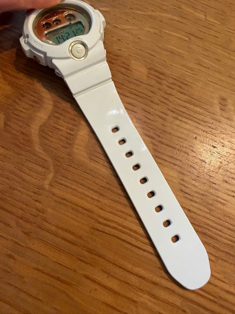 Casio Baby-G White Digital Watch with Shock Resistant Features — Japan Import