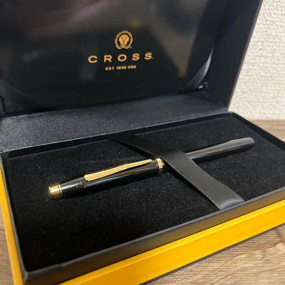 Cross Century II Black Lacquer GT Ballpoint Pen