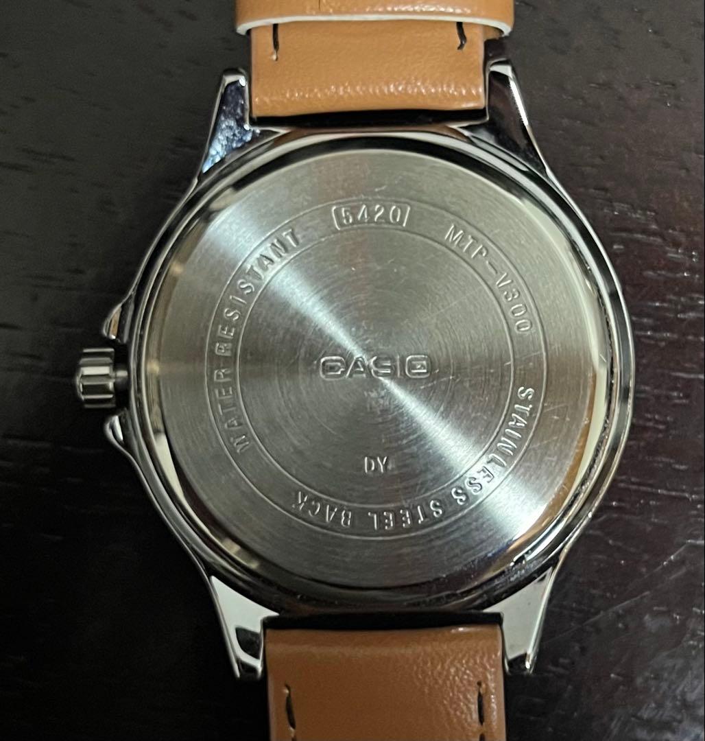 Casio Watch MTP-V300 Chronograph Style Stainless Steel Women’s Watch Japan Import