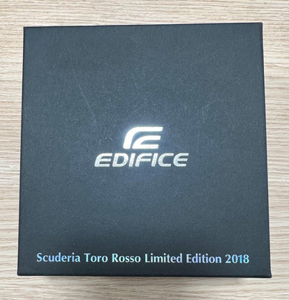 Casio Edifice Toro Rosso Limited Edition Watch - Working, Some Scratches and Dirt — Japan Import