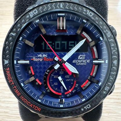 Casio Edifice Toro Rosso Limited Edition Watch - Working, Some Scratches and Dirt — Japan Import