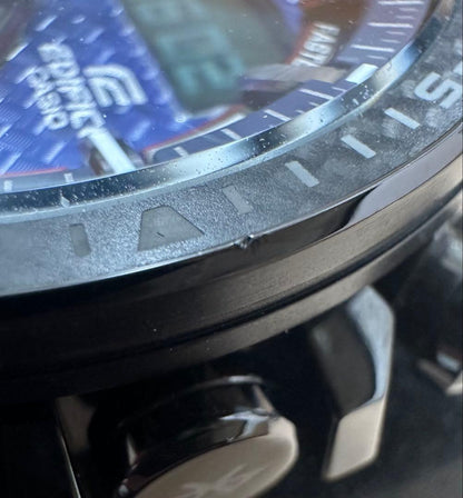 Casio Edifice Toro Rosso Limited Edition Watch - Working, Some Scratches and Dirt — Japan Import