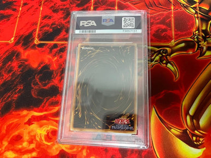 Yugioh Insect Queen Relief trading card graded PSA 10 from Japan import