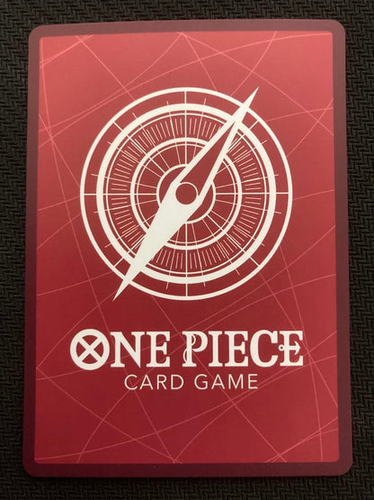 One Piece Luffy and Ace Leader Card featuring both characters in dynamic poses