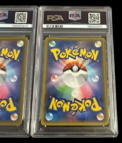 Bandai Pokemon 25th Zapdos Reshiram and Zekrom PSA 10 serial number set from Japan