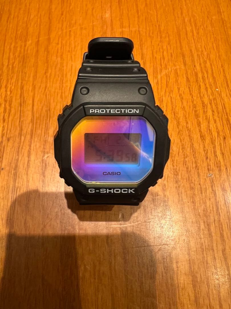 G-Shock Rainbow Color DW-5600SR-1JF Shock Resistant Waterproof Watch — Japan Import