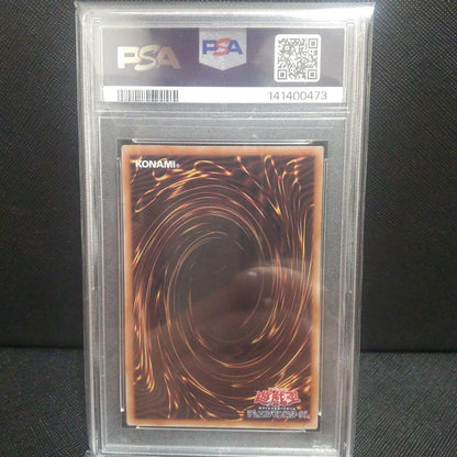 Blue-Eyes White Dragon PSA10 graded card with case, Japanese edition, showing card front and protective casing