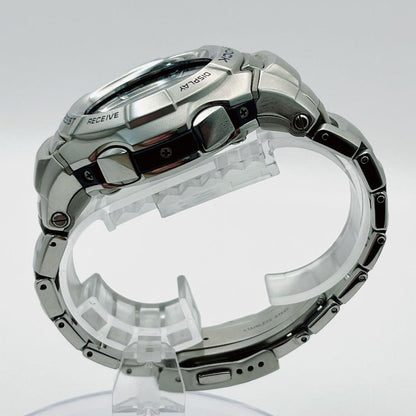 Casio G-Shock GW-1210J Module 3346 Solar Radio Watch Silver Navy Unisex
