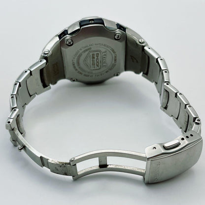 Casio G-Shock GW-1210J Module 3346 Solar Radio Watch Silver Navy Unisex