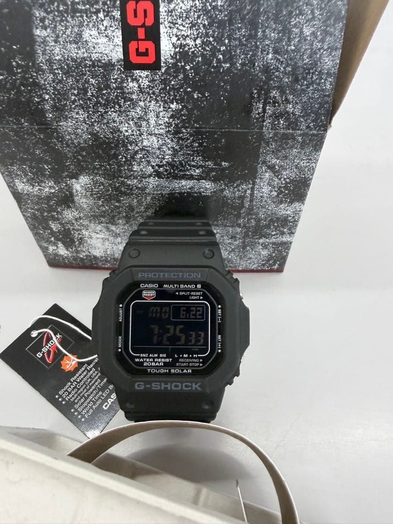 Casio G-Shock GW-M5610U-1B Radio-Controlled Solar Digital Watch - Japan Import