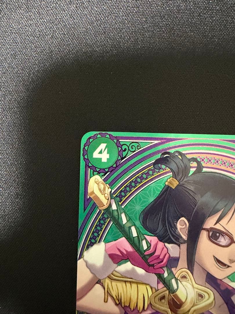 One Piece Heroines Edition Tashigi SR Parallel EB03-018 special card in sleeve