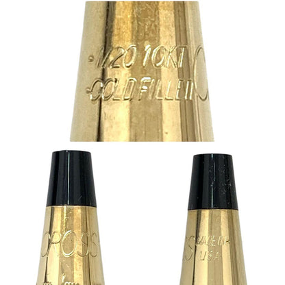 Cross Classic Century Ballpoint Pen 14K Gold Filled with Blue Ink — Japan Import
