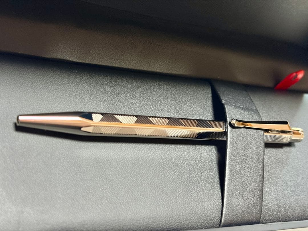 Calandre Edile Crosspoint Ballpoint Pen Model 2016 Limited Pattern Without Engraving — Japan Import