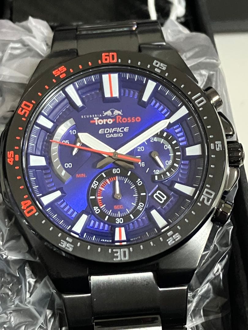 Casio Edifice Sculderia Toro Rosso Limited Edition Watch EFR-563TR-2A - Japan Import