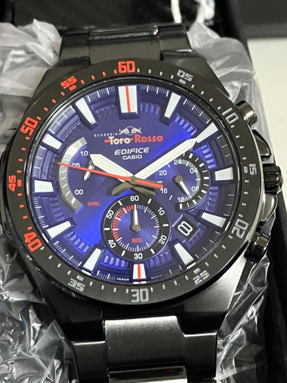 Casio Edifice Sculderia Toro Rosso Limited Edition Watch EFR-563TR-2A - Japan Import