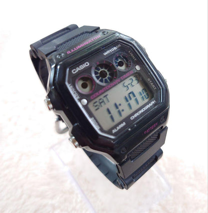 Casio AE-1300WH Digital Watch with Countdown Timer and Alarm — Japan Import