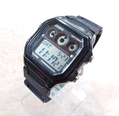 Casio AE-1300WH Digital Watch with Countdown Timer and Alarm — Japan Import