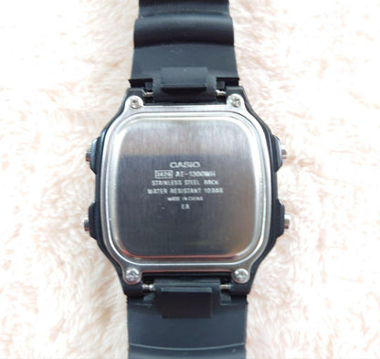 Casio AE-1300WH Digital Watch with Countdown Timer and Alarm — Japan Import