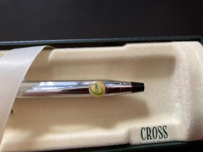 Cross Classic Silver Ballpoint Pen with Box — Japan Import