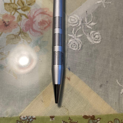 CROSS Century 0.7mm mechanical pencil with silver matte finish and geometric grip lines