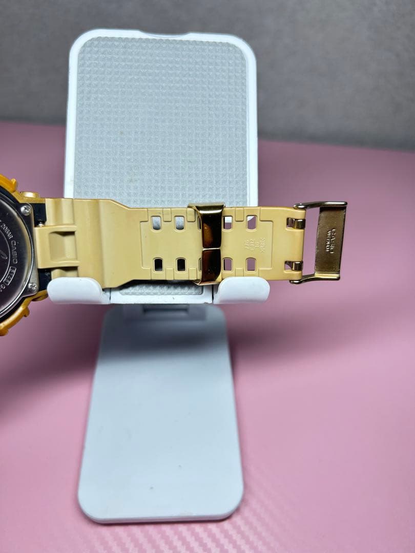 Casio G-Shock Analog Digital Gold Watch Replacement Battery Works