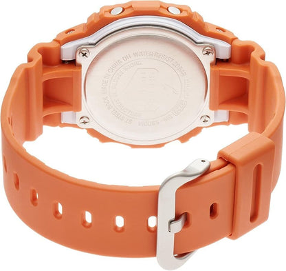 Casio G-Shock DW-5600M-4JF Limited Edition Digital Watch with Orange Color