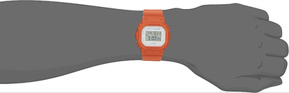Casio G-Shock DW-5600M-4JF Limited Edition Digital Watch with Orange Color
