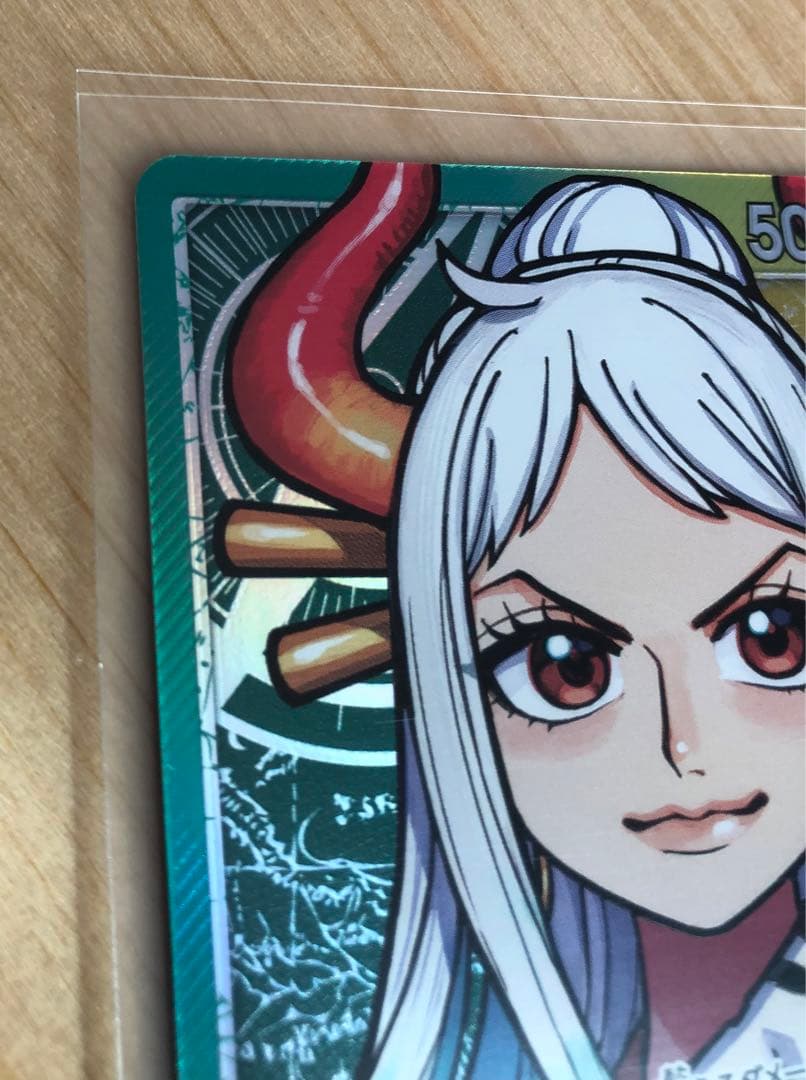 One Piece OP06-022 Parallel Leader Yamato trading card in protective sleeve, Japan import