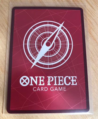 One Piece OP06-022 Parallel Leader Yamato trading card in protective sleeve, Japan import