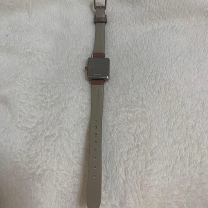 Casio Sheen Solar Sapphire Model Square Watch with Leather Band and Box