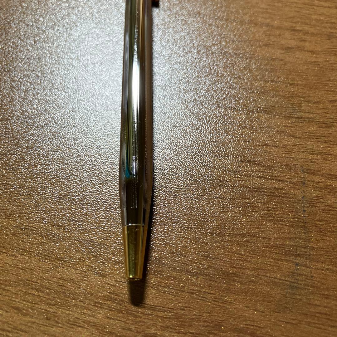 Cross Classic Century Twist Ballpoint Pen Gold and Silver Finish