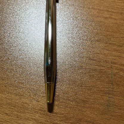 Cross Classic Century Twist Ballpoint Pen Gold and Silver Finish