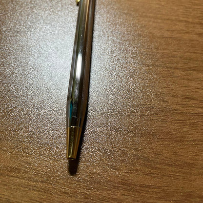 Cross Classic Century Twist Ballpoint Pen Gold and Silver Finish