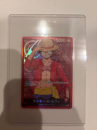 One Piece Card Game Monkey D. Luffy Leader Starter Deck ST01-001 unopened Japanese import