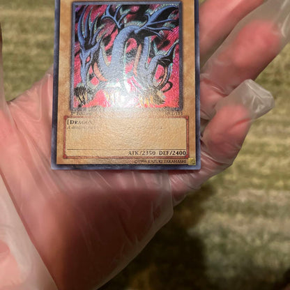Yu-Gi-Oh Evil Night Dragon 1st Edition Secret card from Old Asia Japan import in protective sleeve
