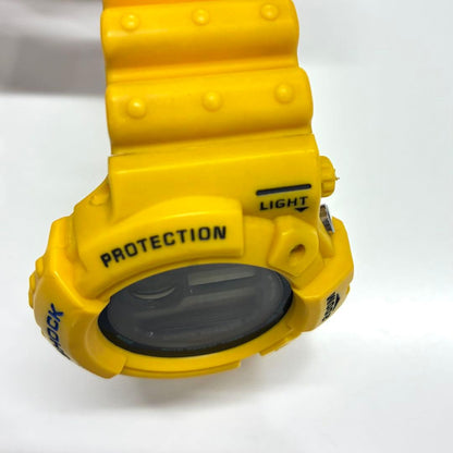 Casio G-Shock FROGMAN DW-6300-9 Model Rare Vintage Watch with Yellow and Gray Accents — Japan Import