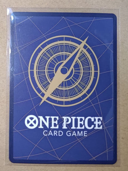 One Piece Vince Smoke Reiju SR card EB03-031 parallel type Japanese import in protective sleeve