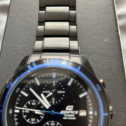 Casio Edifice Analog Quartz Watch Model CASIO with 10 ATM Water Resistance